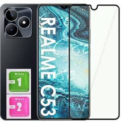 SZKŁO HARTOWANE 5D do Realme Note 60 / C63 / C61 szybka na cały ekran 