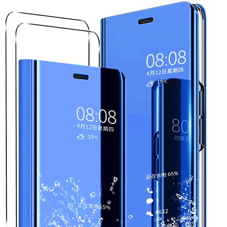 Etui do Samsung Galaxy A56 5G CLEAR VIEW Cover Case + 2x SZKŁO HARTOWANE