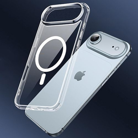 Etui do iPhone Air DO MAGSAFE WZMACNIANE ANTI SHOCK CLEAR CASE + 2x Szkło 9H