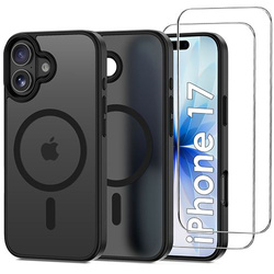 ETUI do iPhone 17 do MagSafe Magnetyczne Matowe Matt + 2x SZKŁO 9H