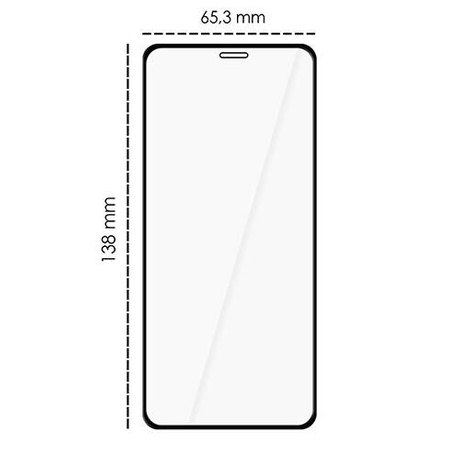 SZKŁO HARTOWANE 5D do iPhone X / XS / 11 Pro szybka na cały ekran 