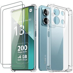 Etui do Xiaomi Redmi Note 13 Pro 5G ANTI SHOCK CASE + 2X SZKŁO HARTOWANE