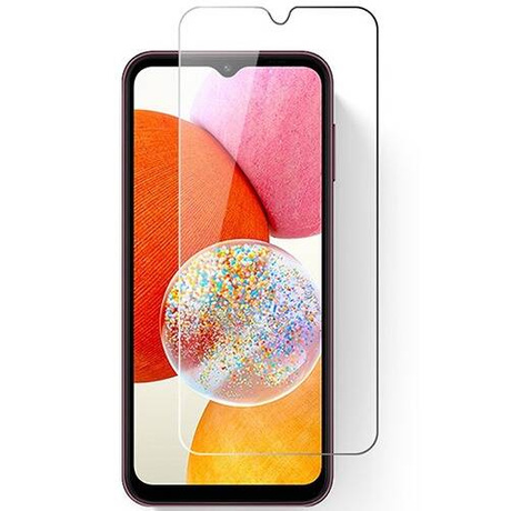 Etui do Samsung Galaxy A14 4G / 5G SKÓRZANE SKIN + SZKŁO HARTOWANE