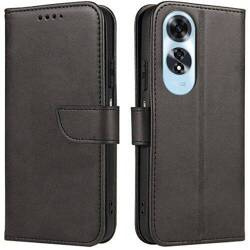 Etui do Oppo A60 SKÓRZANE SKIN + SZKŁO HARTOWANE