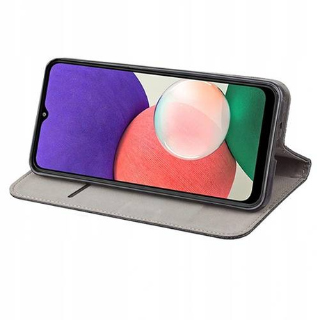 Etui do Samsung Galaxy A22 5G SMART MAGNET CASE + SZKŁO HARTOWANE