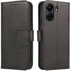 Etui do Xiaomi Redmi 13C 4G / POCO C65 SKÓRZANE SKIN + SZKŁO HARTOWANE