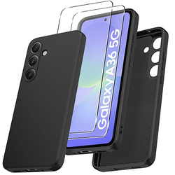 Etui do Samsung Galaxy A36 5G SILICONE CASE + 2x SZKŁO HARTOWANE