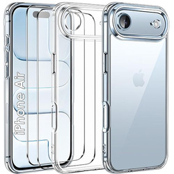 Etui do iPhone Air WZMACNIANE 360° CASE + 2x SZKŁO SZYBKA 9H
