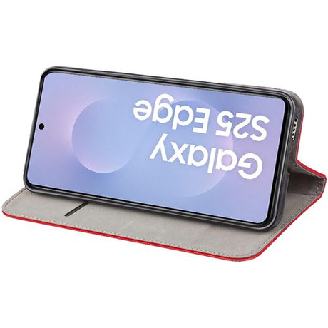 Etui do Samsung Galaxy S25 Edge SMART MAGNET CASE + 2X SZKŁO HARTOWANE