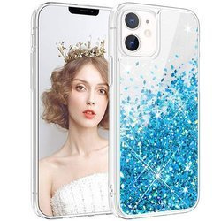 Etui do iPhone 12 BROKAT LIQUID CASE + SZKŁO HARTOWANE