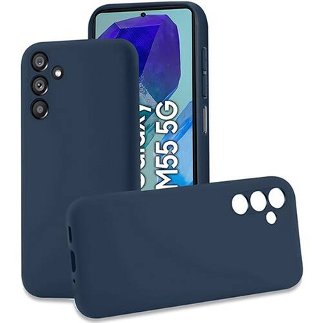 Etui SOFT MATT CASE do Samsung Galaxy M55 5G + SZKŁO HARTOWANE