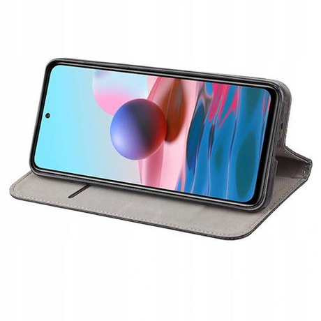 Etui do Xiaomi Redmi Note 10 Pro SMART MAGNET CASE + SZKŁO HARTOWANE