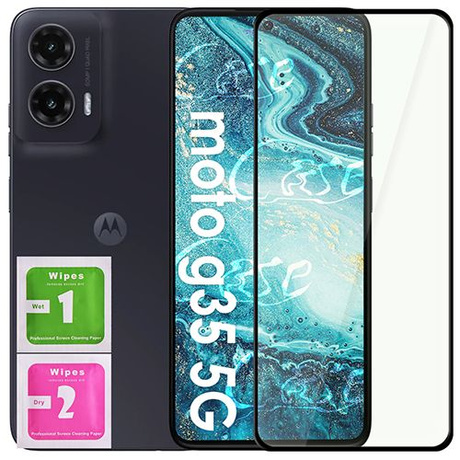 SZKŁO HARTOWANE 5D do Motorola Moto G35 5G szybka na cały ekran 
