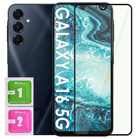 SZKŁO HARTOWANE 5D do Samsung Galaxy A16 4G / 5G szybka na cały ekran 