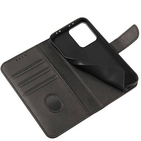Etui Xiaomi Redmi Note 13 Pro 5G Skórzane PORTFEL SKIN BOOK CASE + 2x SZKŁO