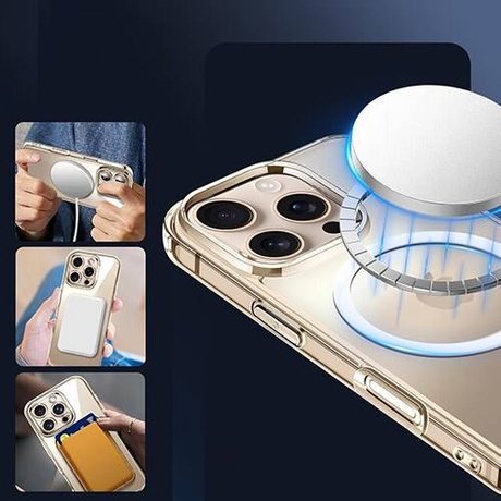ETUI do iPhone 16 Pro MagSafe Silicone Case + SZKŁO HARTOWANE 5D na cały ekran