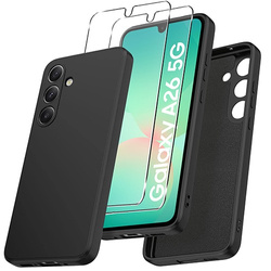 Etui do Samsung Galaxy A26 5G SILICONE CASE + 2x SZKŁO HARTOWANE