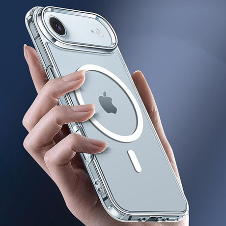 Etui do iPhone Air DO MAGSAFE WZMACNIANE ANTI SHOCK CLEAR CASE + 2x Szkło 9H