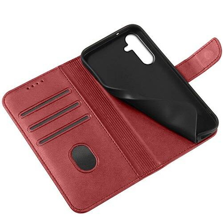 Etui do Samsung Galaxy M15 5G SKÓRZANE SKIN + 2x SZKŁO 9H