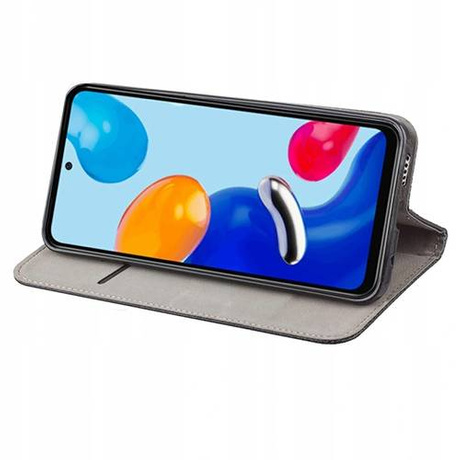 Etui do Xiaomi Redmi Note 11 / Note 11S SMART MAGNET CASE + 2X SZKŁO HARTOWANE