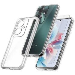 Etui do Oppo Reno 11F 5G WZMACNIANE 360° CASE + SZKŁO HARTOWANE