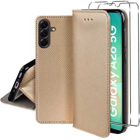 Etui do Samsung Galaxy A26 5G SMART MAGNET CASE + 2X SZKŁO HARTOWANE