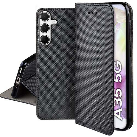 Etui do Samsung Galaxy A35 5G SMART MAGNET CASE + SZKŁO HARTOWANE