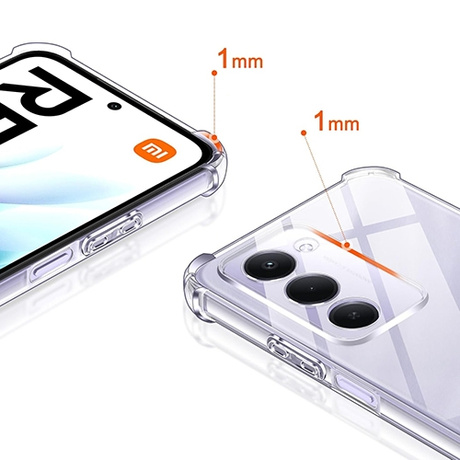 Etui do Xiaomi Redmi 15 4G / 5G ANTI SHOCK CASE + 2x SZKŁO HARTOWANE
