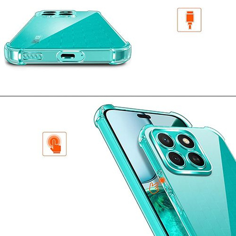 Etui do Honor X8c ANTI SHOCK CASE + 2x SZKŁO HARTOWANE