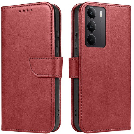 Etui do Realme C75 / Realme 14X 5G SKÓRZANE SKIN + 2x SZKŁO HARTOWANE 9H