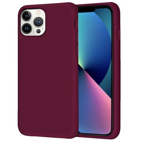 Etui do iPhone 13 Pro SILICONE CASE + SZKŁO HARTOWANE