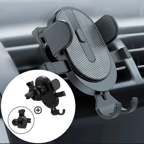 UCHWYT NA TELEFON DO SAMOCHODU NA SZYBĘ KOKPIT KRATKĘ MOCNY + KABEL USB 3W1