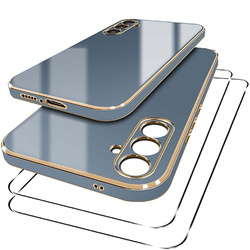 Etui do Samsung Galaxy S25 5G LUXURY CASE + 2x SZKŁO HARTOWANE