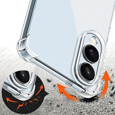 Etui do Samsung Galaxy S25 Edge ANTI SHOCK CASE + 2x SZKŁO HARTOWANE