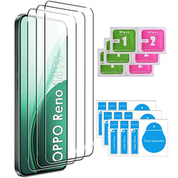 3x SZKŁO HARTOWANE 9H do Oppo Reno 14 5G / 14F 5G / 14 FS 5G