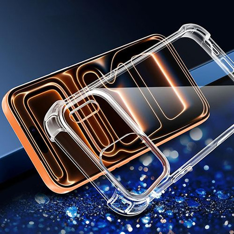 Etui do iPhone 17 Pro ANTI SHOCK CASE + 2x SZKŁO HARTOWANE