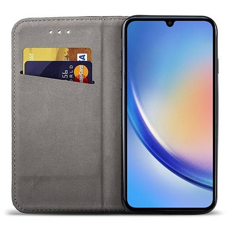 Etui do Samsung Galaxy A14 4G / A14 5G SMART MAGNET CASE + SZKŁO HARTOWANE