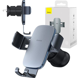 BASEUS MOCNE MOCOWANIE UCHWYT SAMOCHODOWY GRAWITACYJNY DO KRATKI NA TELEFON