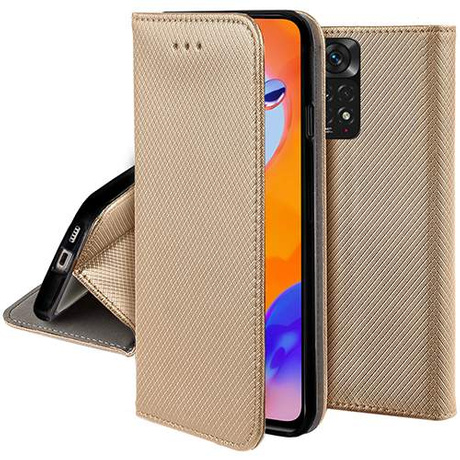 Etui do XIAOMI REDMI NOTE 11 PRO / 5G SMART MAGNET CASE + SZKŁO HARTOWANE