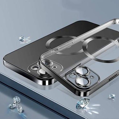 Etui do iPhone 14 Silicone do Magsafe  + SZKŁO HARTOWANE