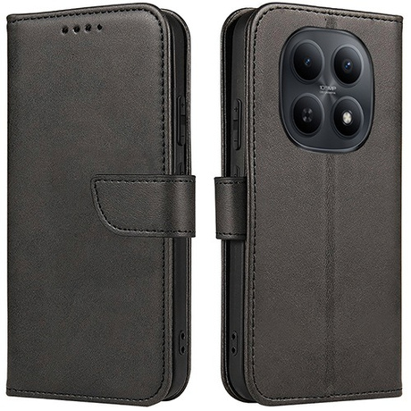 Etui do Xiaomi Redmi Note 15 5G SKÓRZANE SKIN + 5D SZKŁO HARTOWANE