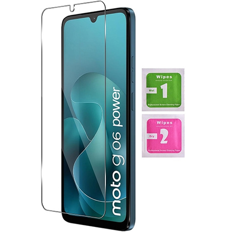 Etui SKÓRZANE do Motorola Moto G06 / G06 Power wzory PORTFEL + SZKŁO