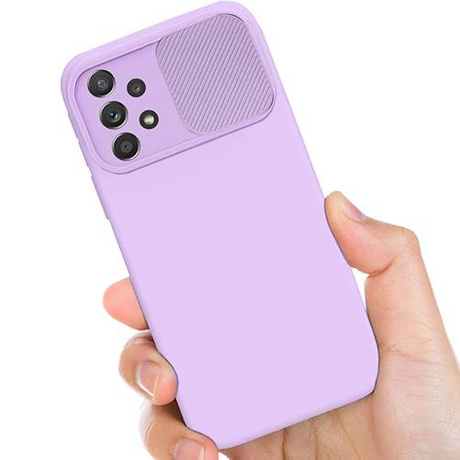 Etui do Samsung Galaxy A32 4G CAMSHIELD Silicone + SZKŁO HARTOWANE