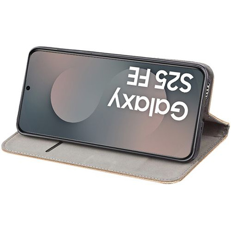 Etui do Samsung Galaxy S25 FE SMART MAGNET CASE + 2X SZKŁO HARTOWANE