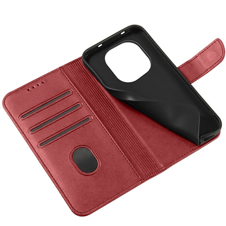 Etui do Xiaomi Redmi Note 15 5G SKÓRZANE SKIN + 5D SZKŁO HARTOWANE