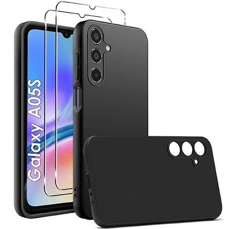 Etui SOFT MATT CASE do Samsung Galaxy A05s + 2X SZKŁO HARTOWANE