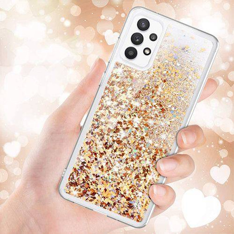 Etui do Samsung Galaxy A32 4G BROKAT LIQUID CASE + SZKŁO HARTOWANE
