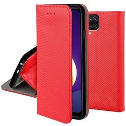 Etui do Samsung Galaxy M12 SMART MAGNET CASE + SZKŁO HARTOWANE