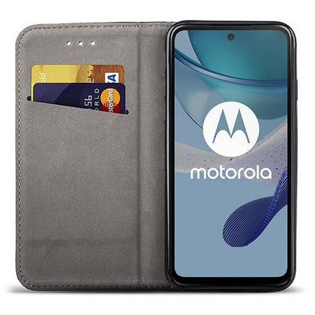 Etui do Motorola Moto G13 / G23 SMART MAGNET CASE + SZKŁO HARTOWANE