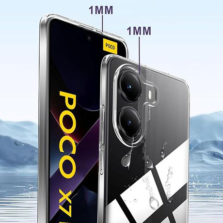 Etui SLIM CASE do Xiaomi Poco X7 Pro 5G + 2x SZKŁO HARTOWANE